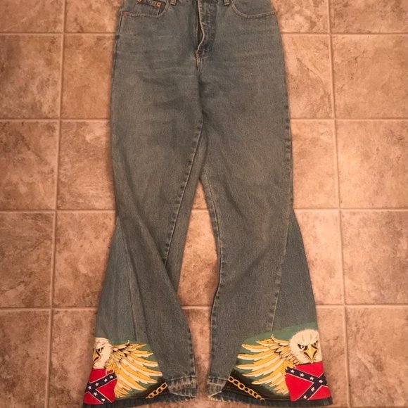 VINTAGE BUFFALO JEANS CIRCA 1980s - Picture 1 of 5